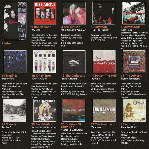 Various : Refuse Music: Hometaping Vol 2 (CD, Promo)