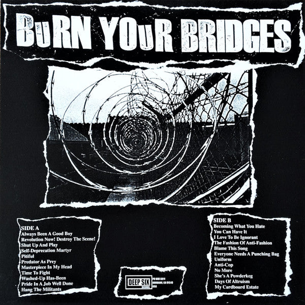 Burn Your Bridges : Burn Your Bridges (LP, Album)