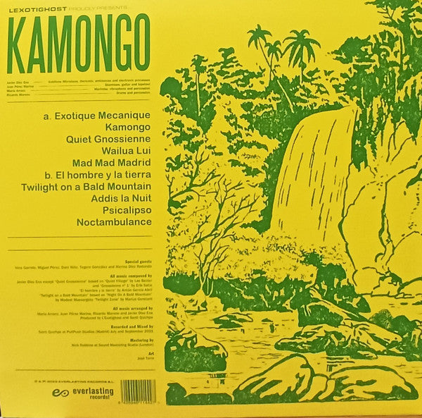 L'Exotighost : Kamongo (LP, Album)