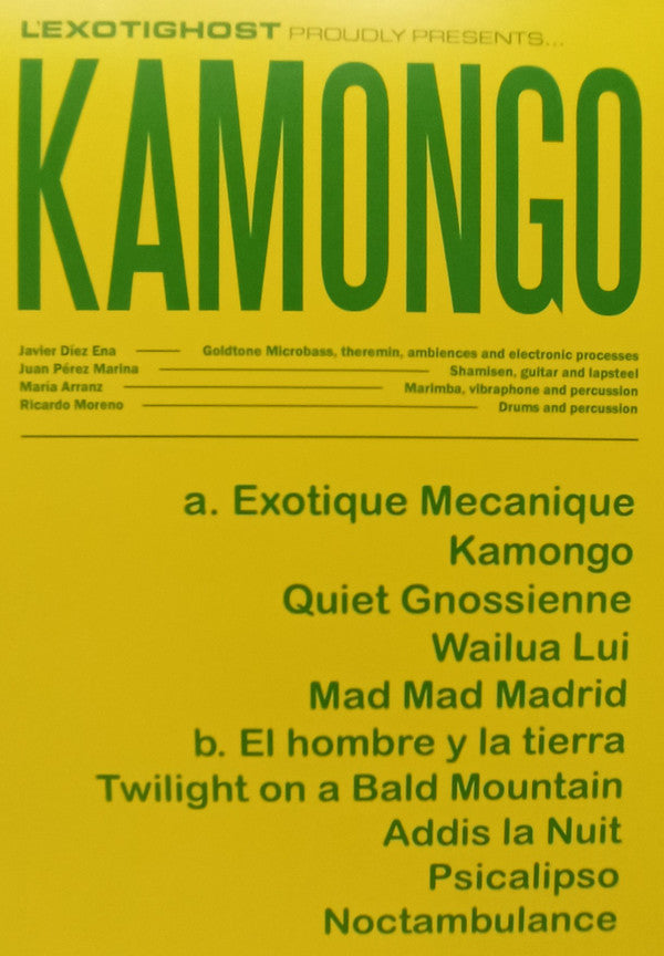 L'Exotighost : Kamongo (LP, Album)