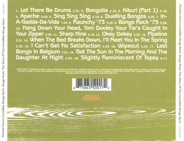 Michael Viner's Incredible Bongo Band* : Bongo Rock: The Story Of The Incredible Bongo Band (CD, Comp)