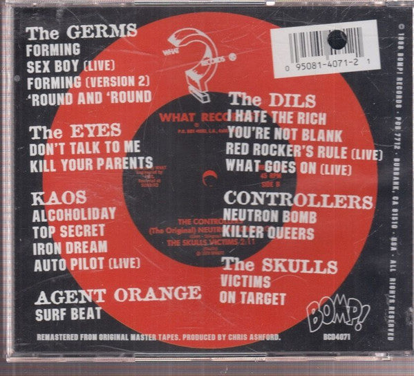 Various : What? Stuff (CD, Comp)