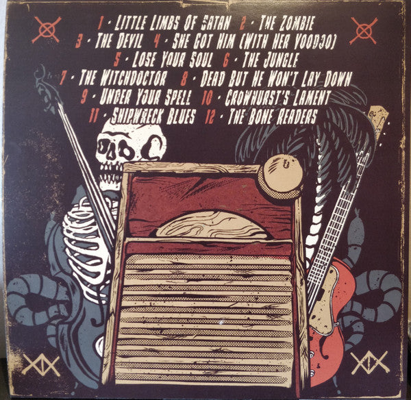 Jo Carley & The Old Dry Skulls : Voodoo Bones & Vaudeville Blues (LP, Album)