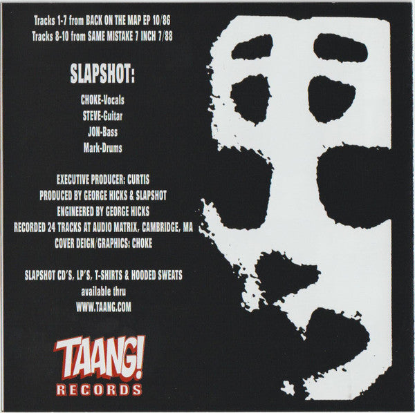 Slapshot : Back On The Map (CD, EP, RE)