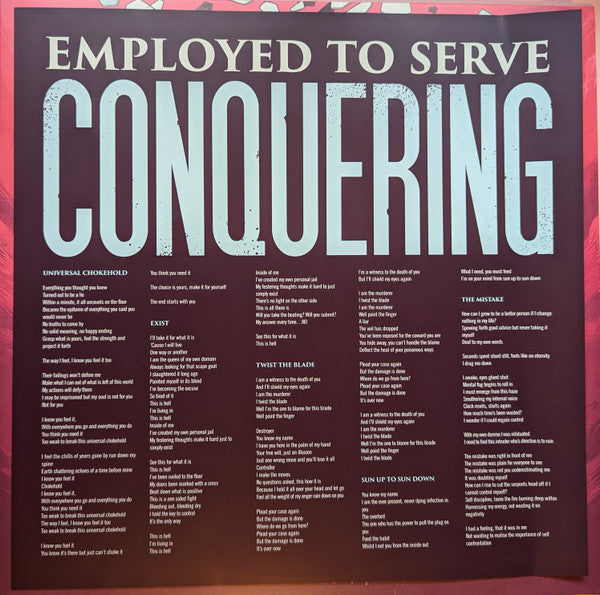 Employed To Serve : Conquering (LP, Tra)