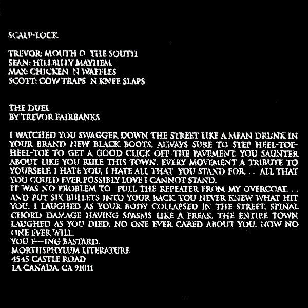 Scalp-Lock : Scalp-Lock (7")