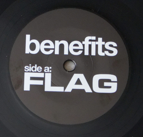 Benefits (2) : Flag / Empire (7", Single, Ltd, Num, Ref)
