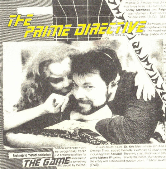 The Prime Directive : The Game (Lathe, 7", S/Sided, EP, Ltd, Num)