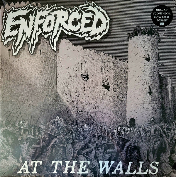 ENFORCED : At The Walls (LP, Album, Ltd, RP, Bla)