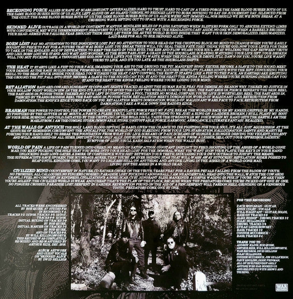 ENFORCED : At The Walls (LP, Album, Ltd, RP, Bla)