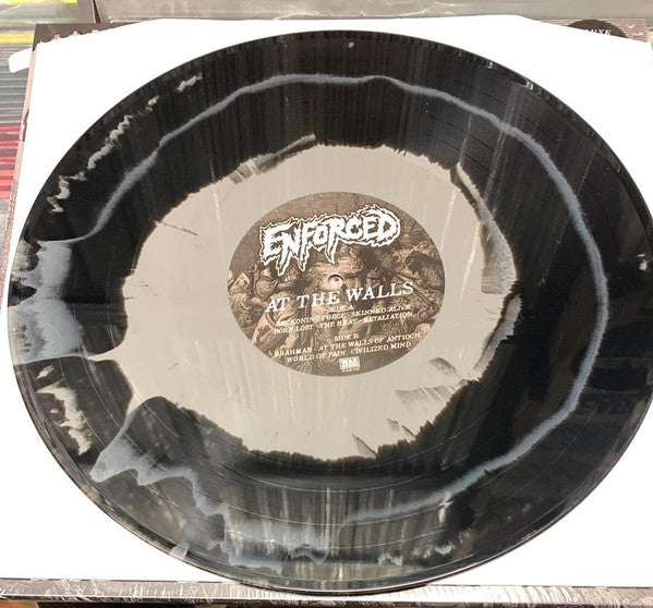 ENFORCED : At The Walls (LP, Album, Ltd, RP, Bla)