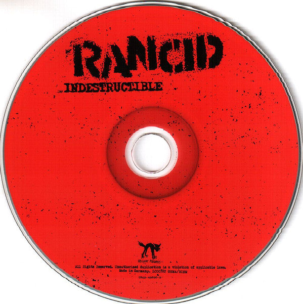 Rancid : Indestructible (CD, Album, Dig)