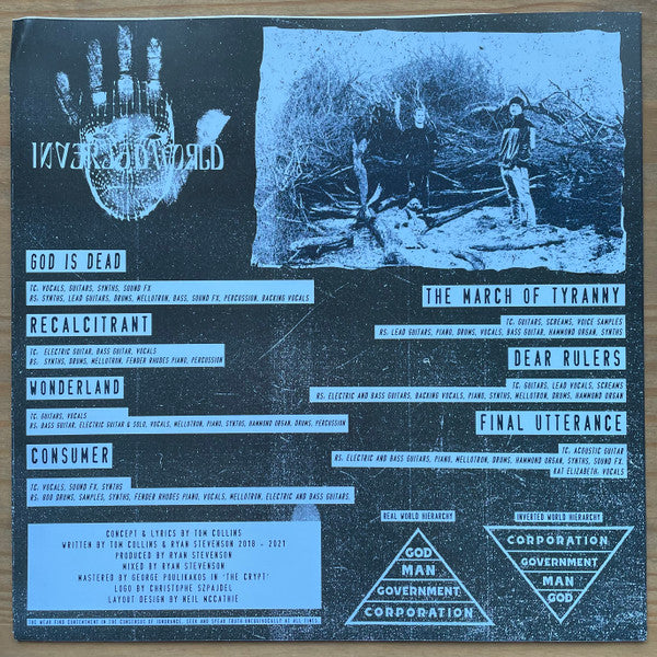 Somalgia : Inverted World (LP, Album, Blu)