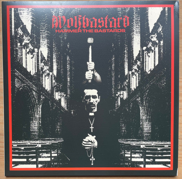 Wolfbastard : Hammer The Bastards (LP, Album, Blo)