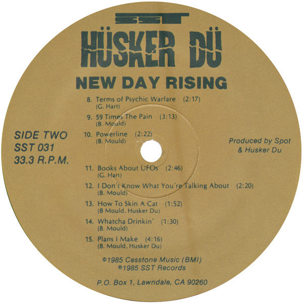 Hüsker Dü : New Day Rising (LP, Album)