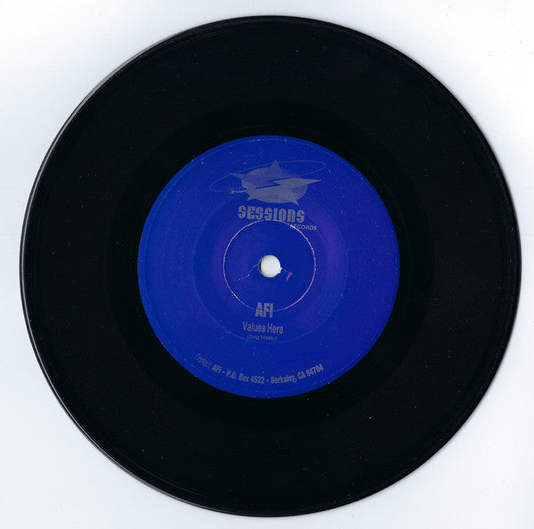 AFI / Swingin' Utters : Bombing The Bay! (7")