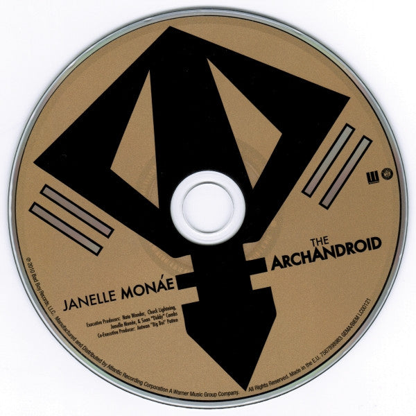 Janelle Monáe : The ArchAndroid (CD, Album)