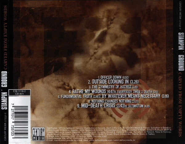 Stampin' Ground : Carved From Empty Words (CD, Album)
