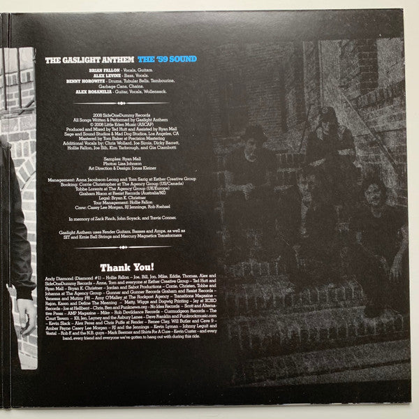 The Gaslight Anthem : The '59 Sound (LP, Album, Gat)