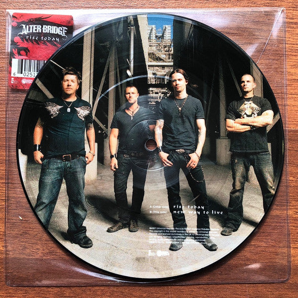 Alter Bridge : Rise Today (7", Single, Pic)