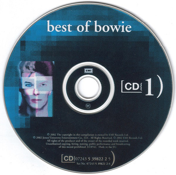 Bowie* : Best Of Bowie (2xCD, Comp, RM)
