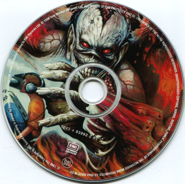 Iron Maiden : Virtual XI (CD, Album, Ltd, Len)