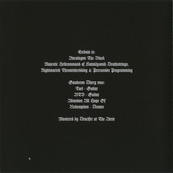 Crebain : Night Of Stormcrow (CD, Album, RE, RM)