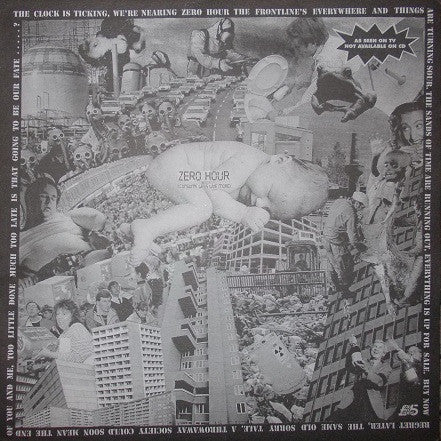 Various : Zero Hour (Consume Less Live More) (LP, Comp)