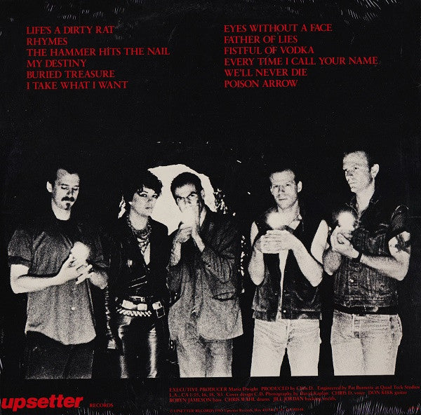 The Flesh Eaters : A Hard Road To Follow (LP, Album)