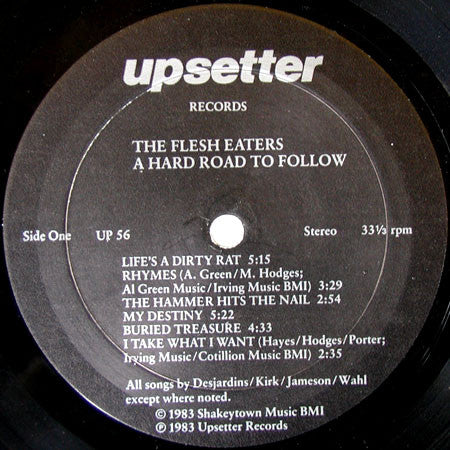 The Flesh Eaters : A Hard Road To Follow (LP, Album)