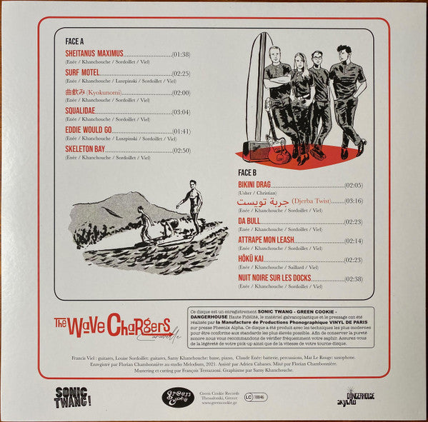 The Wave Chargers : Caravelle (LP, Album)