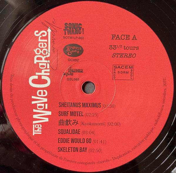 The Wave Chargers : Caravelle (LP, Album)