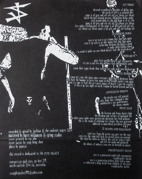 Straightjacket* : Straightjacket (7", EP)