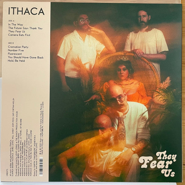 Ithaca (6) : They Fear Us (LP, Album, Ltd, Alt)
