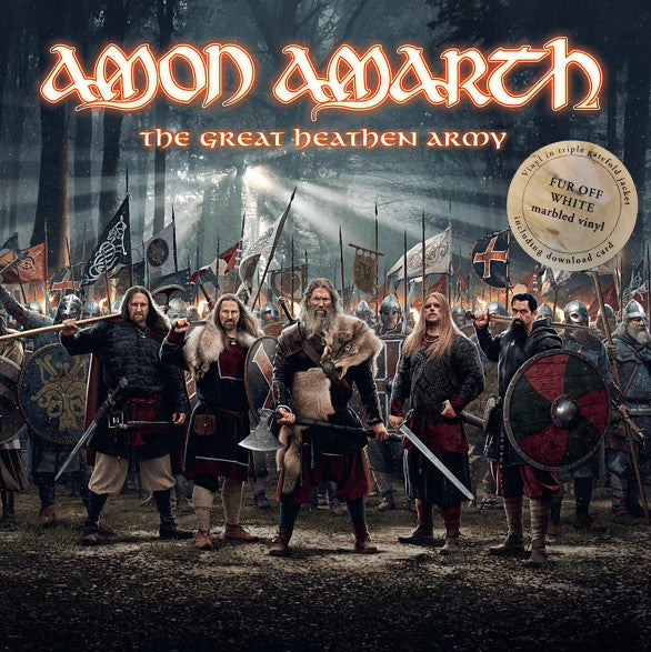 Amon Amarth : The Great Heathen Army (LP, Album, Ltd, Whi)