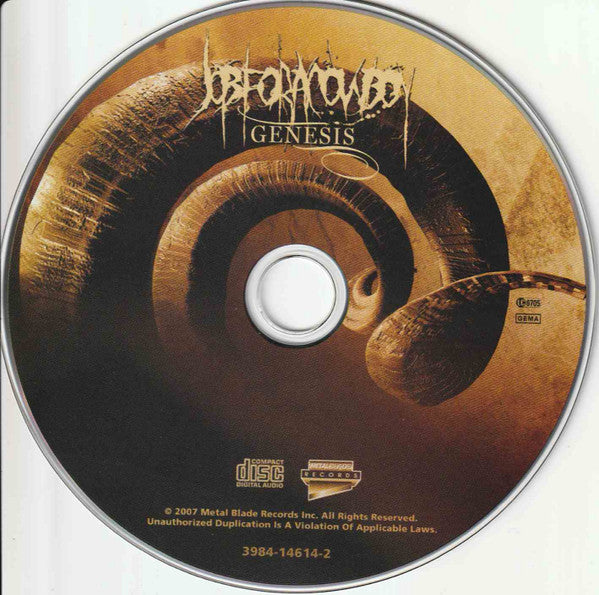 Job For A Cowboy : Genesis (CD, Album)