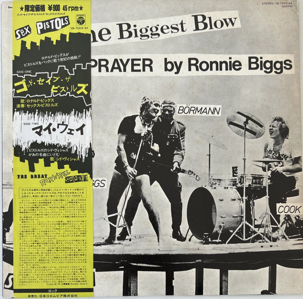 Sex Pistols : The Biggest Blow (A Punk Prayer By Ronnie Biggs) (12", Single, Promo)