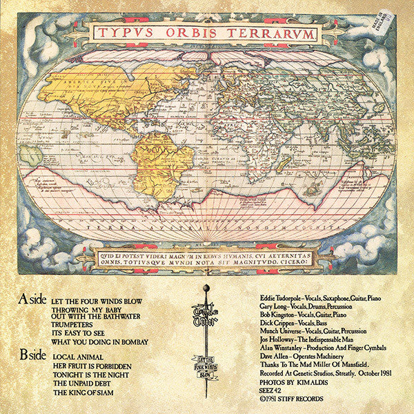 Tenpole Tudor : Let The Four Winds Blow (LP, Album)