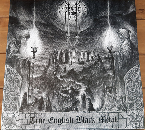 Heathen Deity : True English Black Metal (2xLP, Album, Ltd)