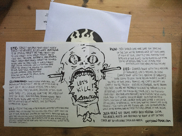 Shitshow (2) : Shitshow (7", EP)