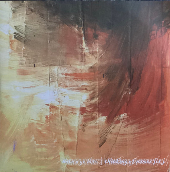 Have A Go Hero : Thinking Of Names For J (CD, EP)