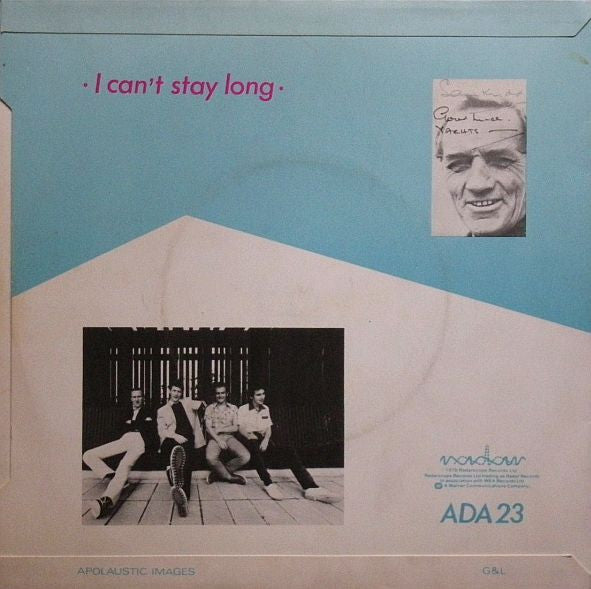 Yachts : Look Back In Love (Not In Anger) (7", Blu)