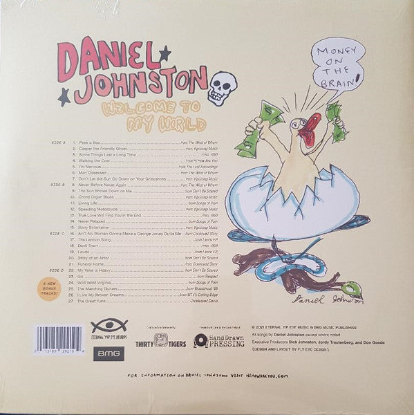 Daniel Johnston : Welcome To My World: The Music Of Daniel Johnston (2xLP, Comp)