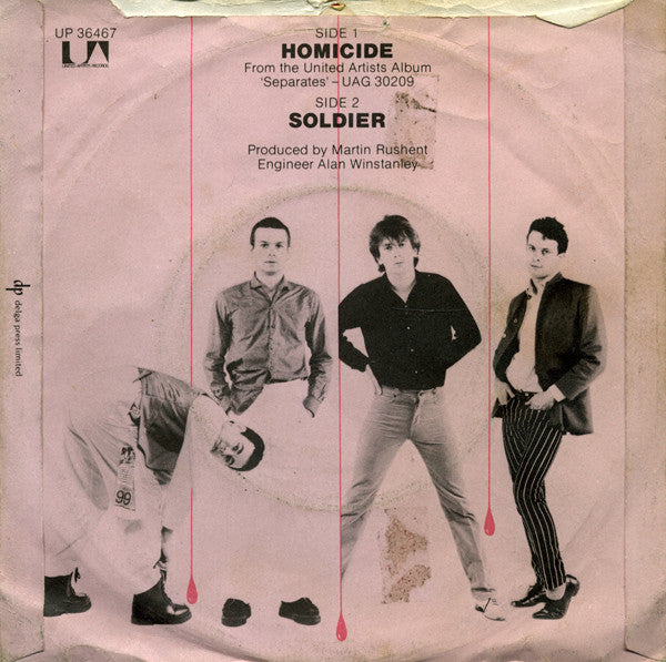 999 : Homicide (7", Single, Gre)