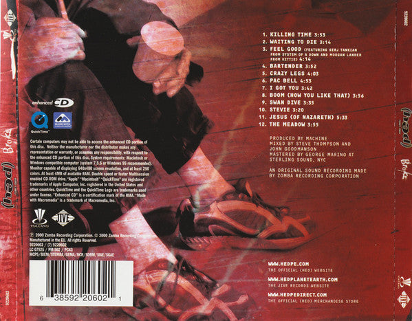 (Hed) P. E. : Broke (CD, Album, Enh)