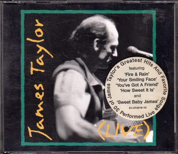 James Taylor (2) : (Live) (2xCD, Album)