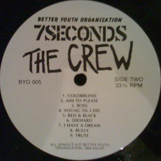 7 Seconds : The Crew (LP, Album, RP, 180)