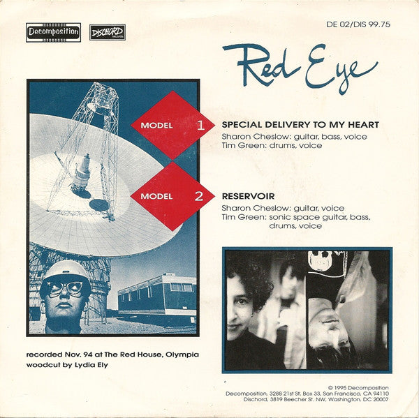 Red Eye (14) : Special Delivery To My Heart / Reservoir (7")