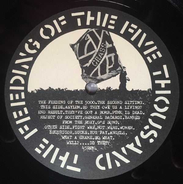 Crass : The Feeding Of The 5000 (The Second Sitting) (12", RE)