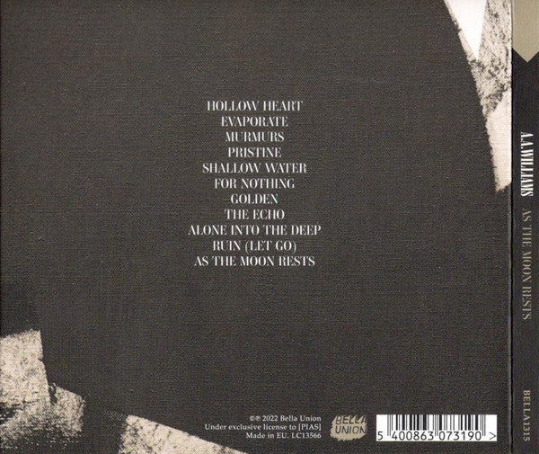 A.A.Williams : As The Moon Rests (CD, Album)